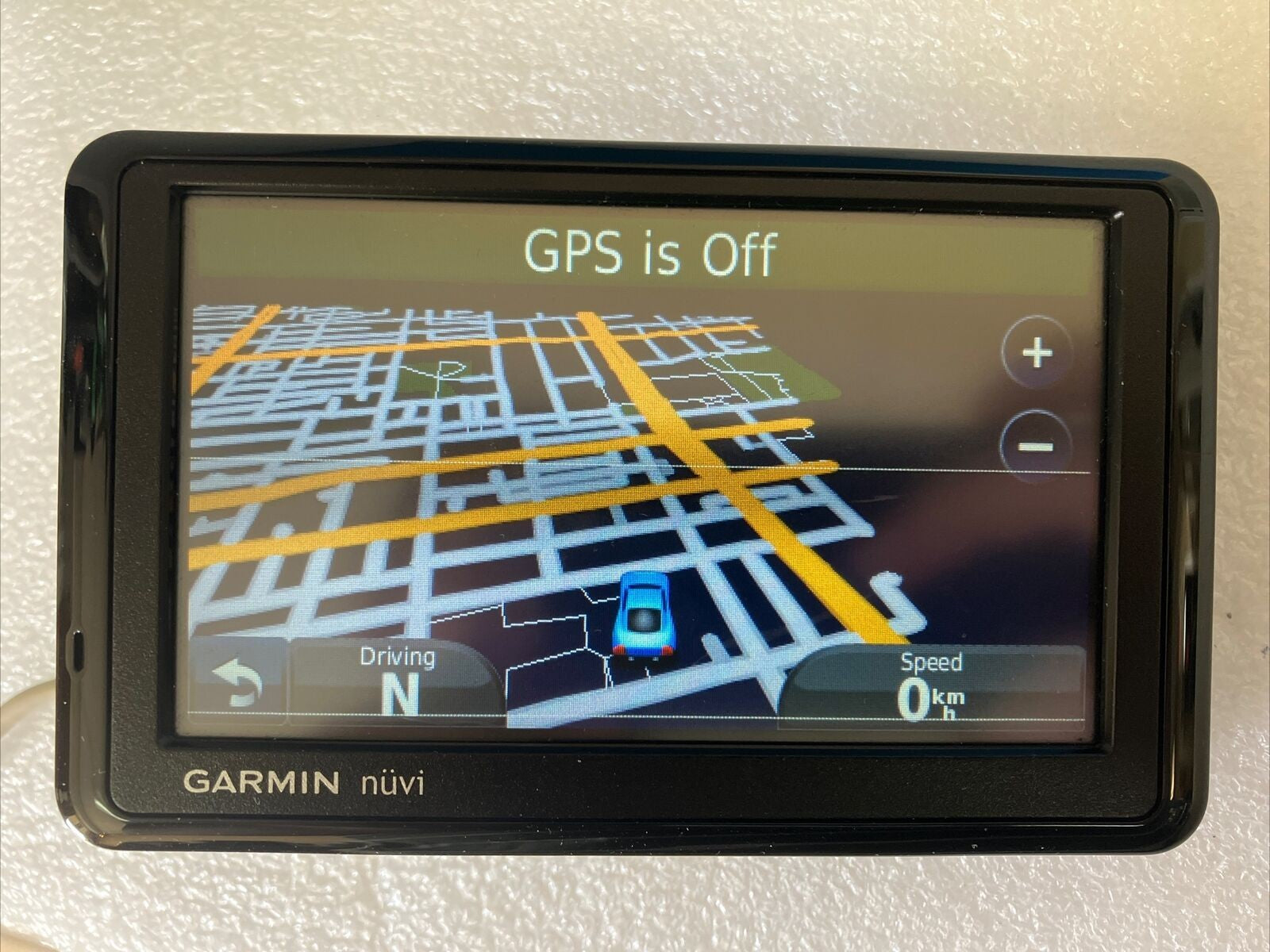 Garmin Nuvi 1390 5" Display GPS Navigation System Maps (Bad screen) ~