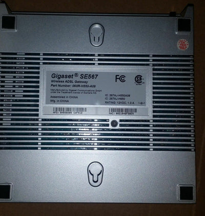 Telus Wireless Internet Modem Gigaset SE567 used