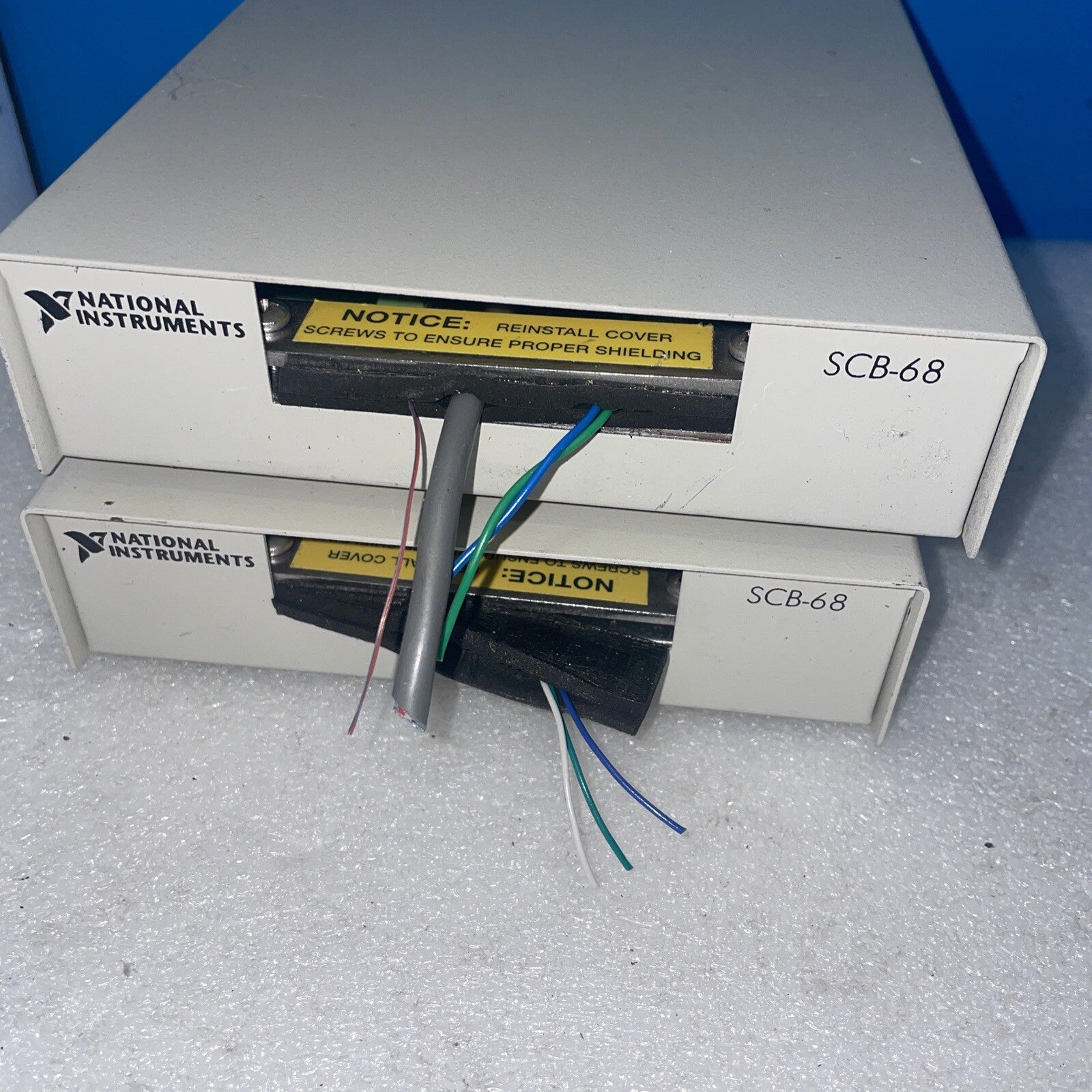 1x National Instruments SCB-68 182469C Rev 2.2