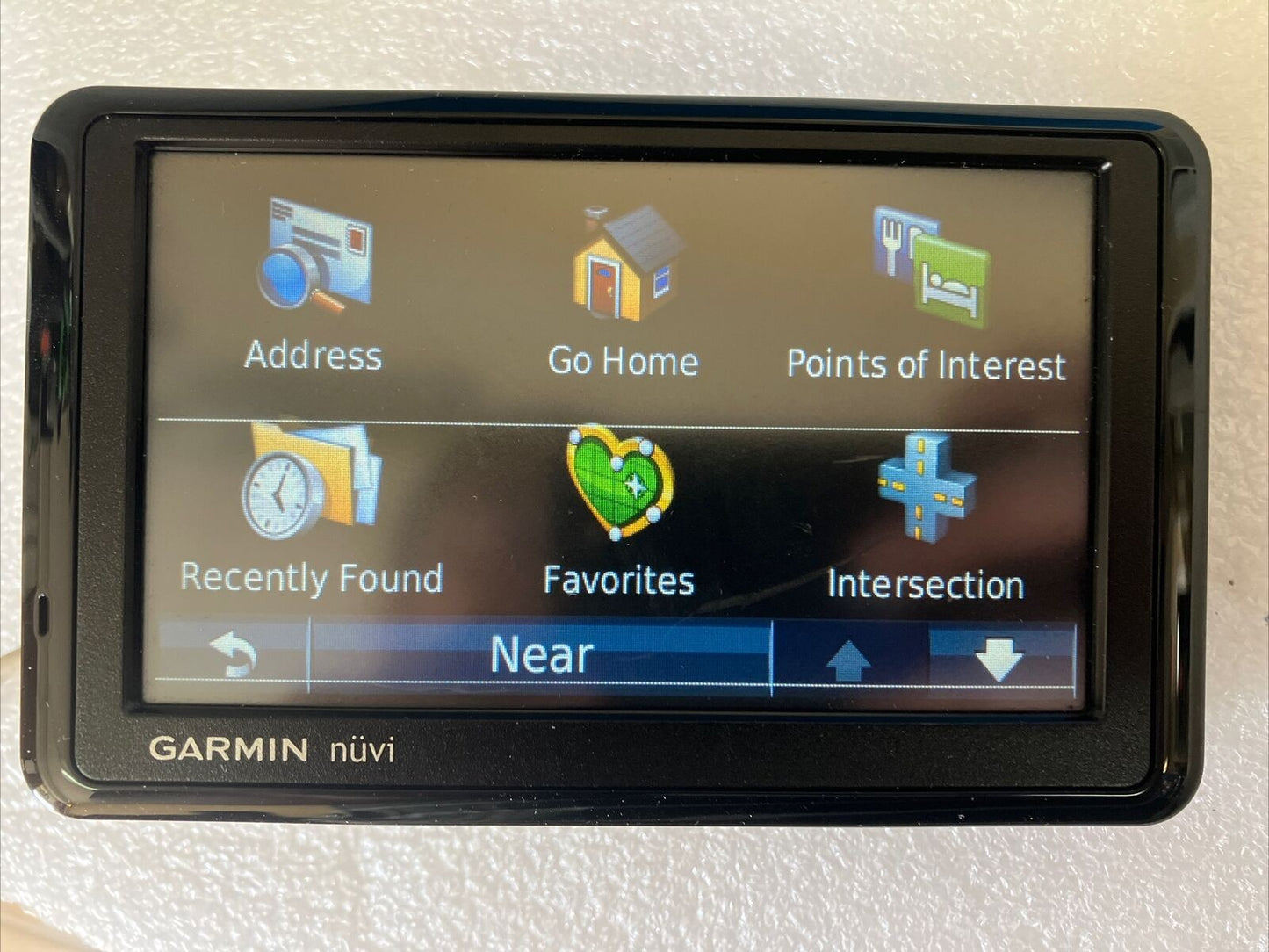 Garmin Nuvi 1390 5" Display GPS Navigation System Maps (Bad screen) ~