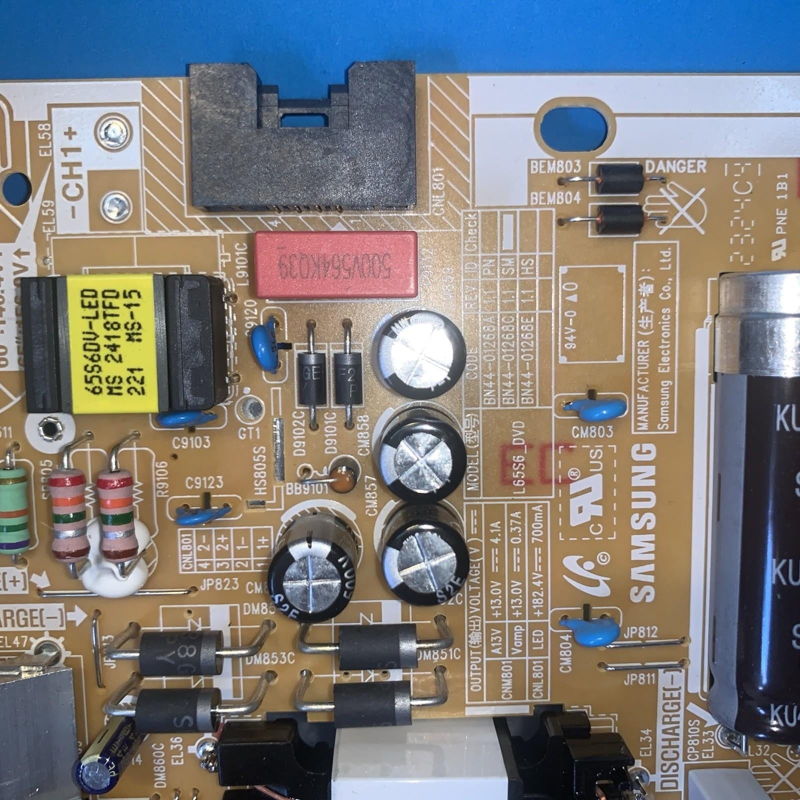 SAMSUNG POWER SUPPLY BN4401268C BN96-58725P FOR UN65DU7200FXZA