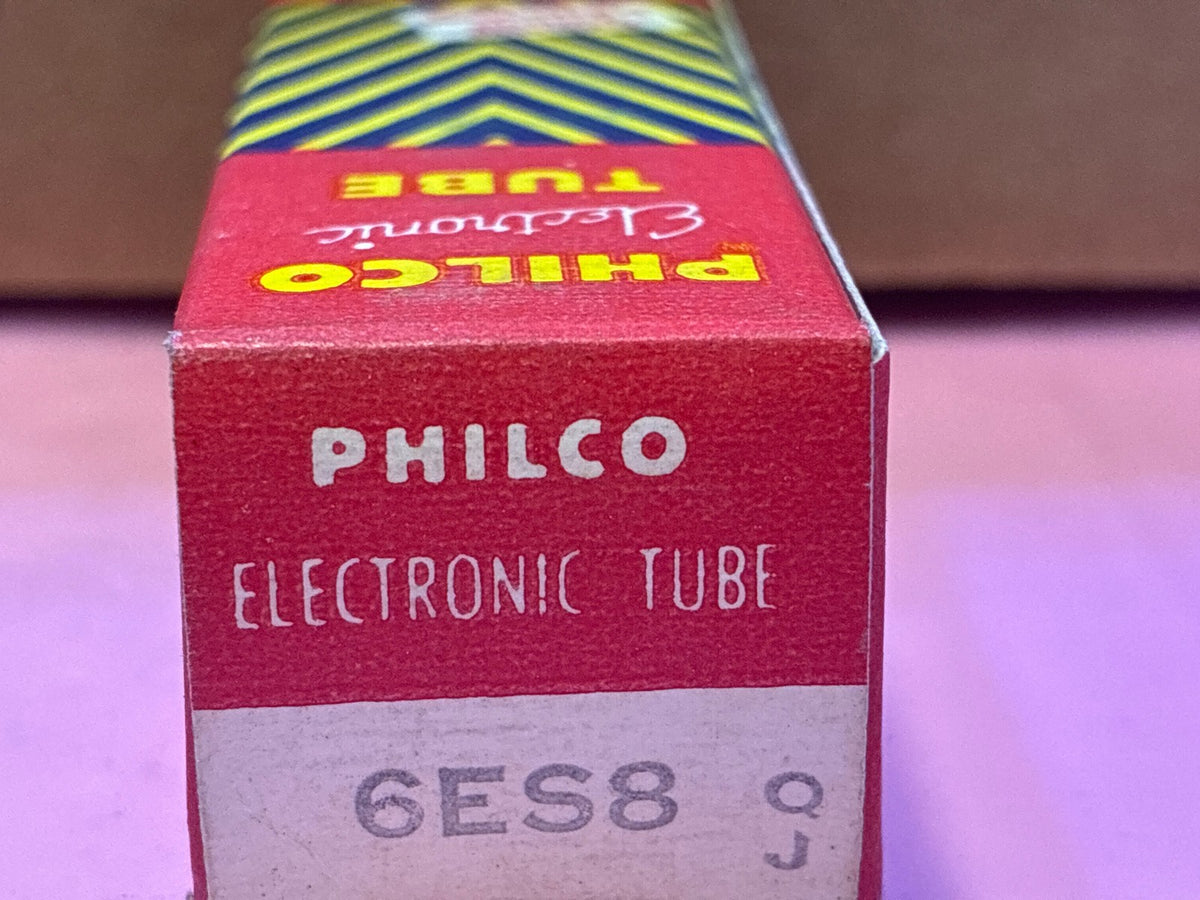 🔥 Philco 6ES8 Vacuum Tube NOS in Original Box Vintage Electronic Tube