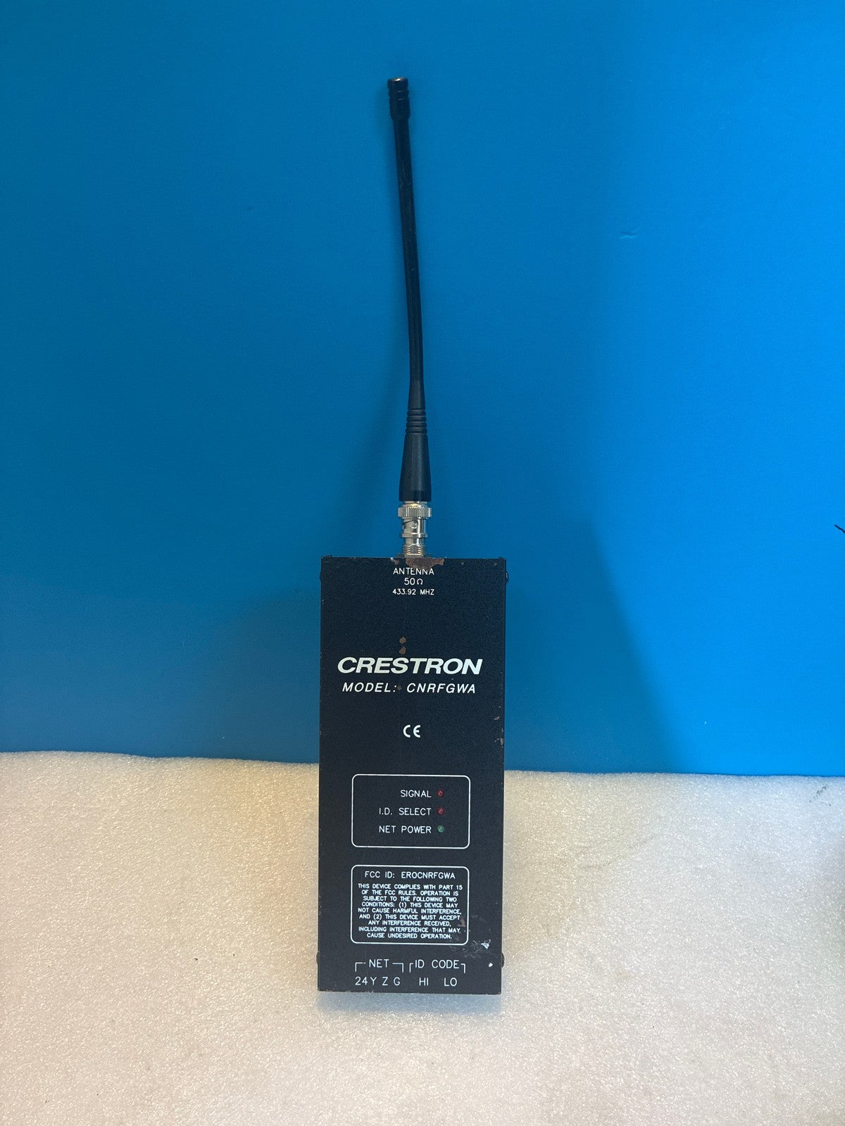 🔥 Crestron CNRFGWA RF Gateway with Antenna Home Automation Module Black