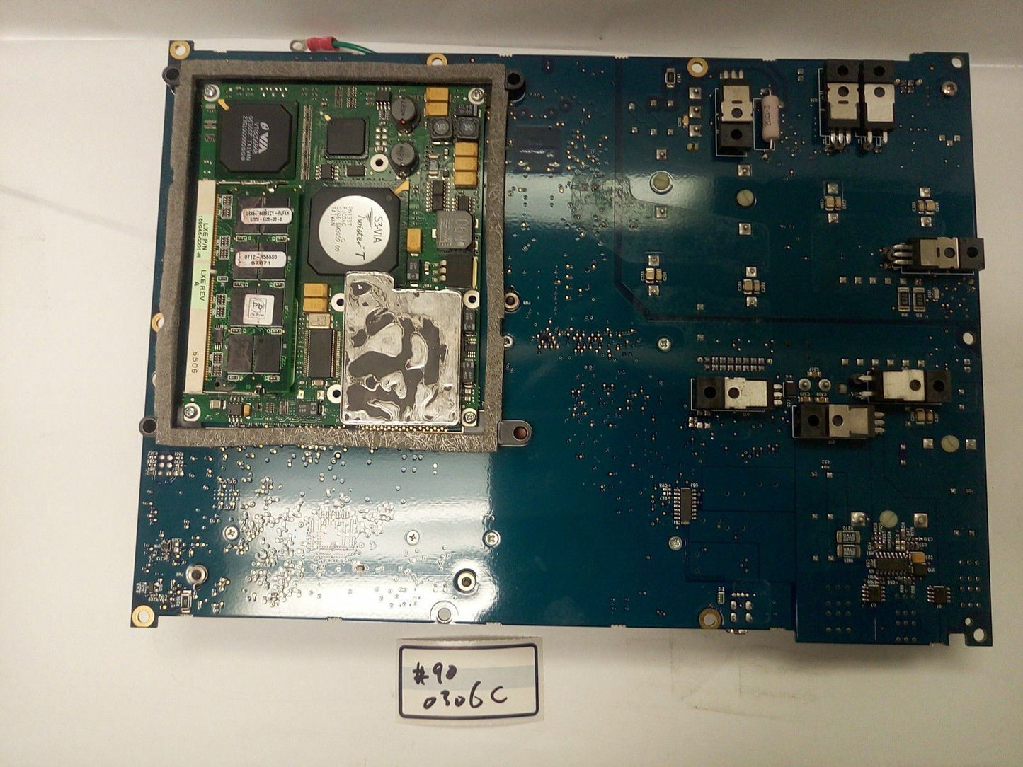 *  LXE VX5 TERMINAL MAIN  BOARD W/CPU BOARD 158777-0001-R/159045-0001-R