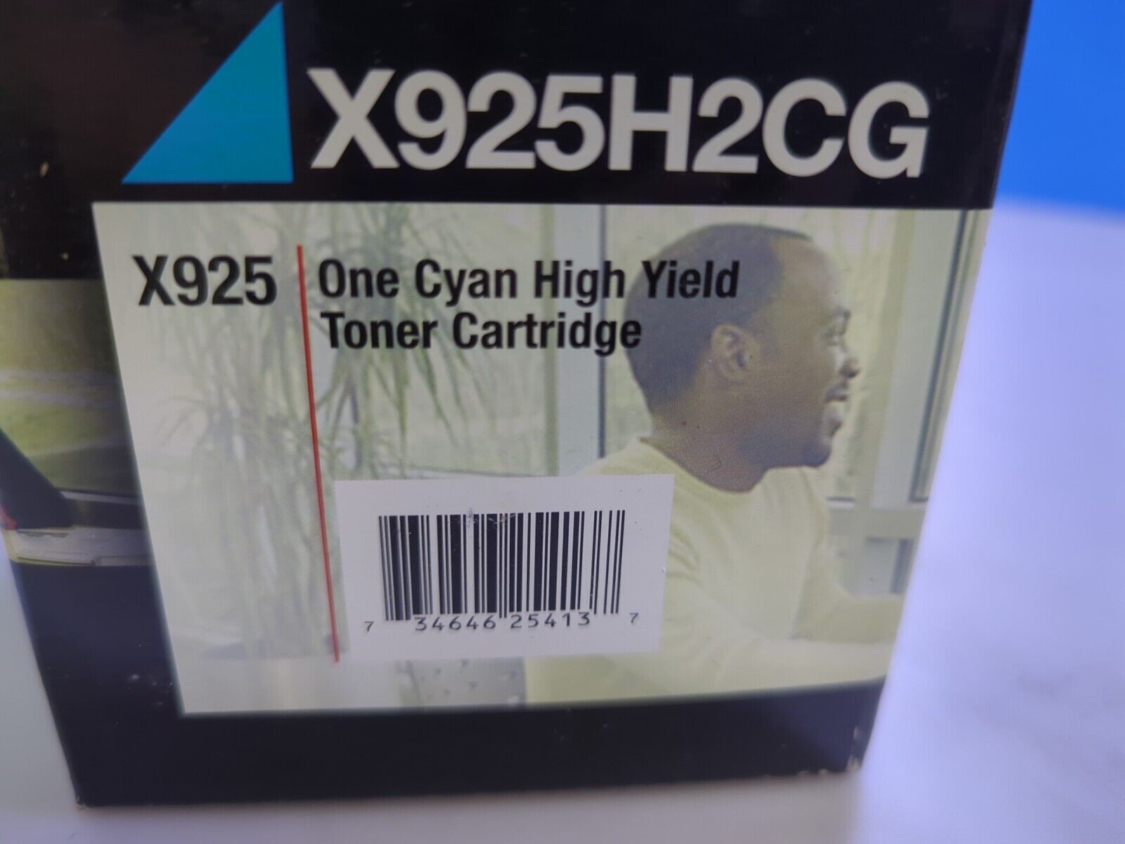 1x NEW in BOX Genuine Lexmark X925H2CG Cyan Toner Cartridge for X925 -