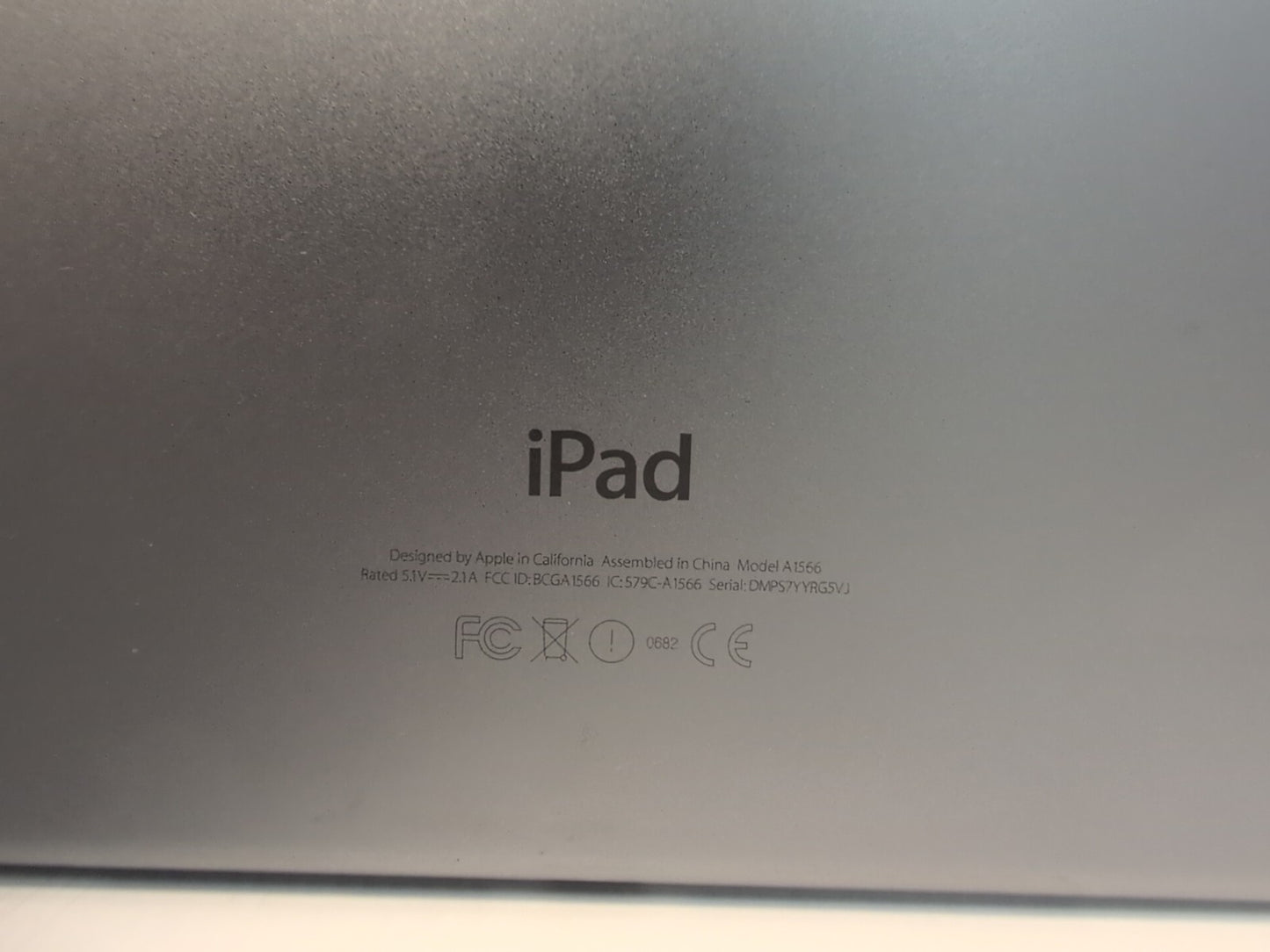 🔥(GRADE A) iPad Air 2 16GB SPACE GRAY A1566 9.7 inch WiFi Only TESTED -