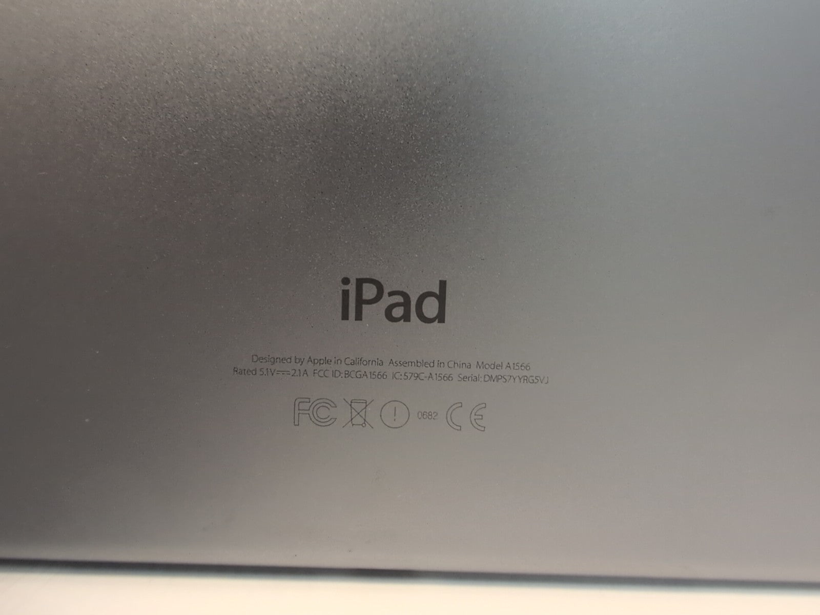 🔥(GRADE A) iPad Air 2 16GB SPACE GRAY A1566 9.7 inch WiFi Only TESTED -