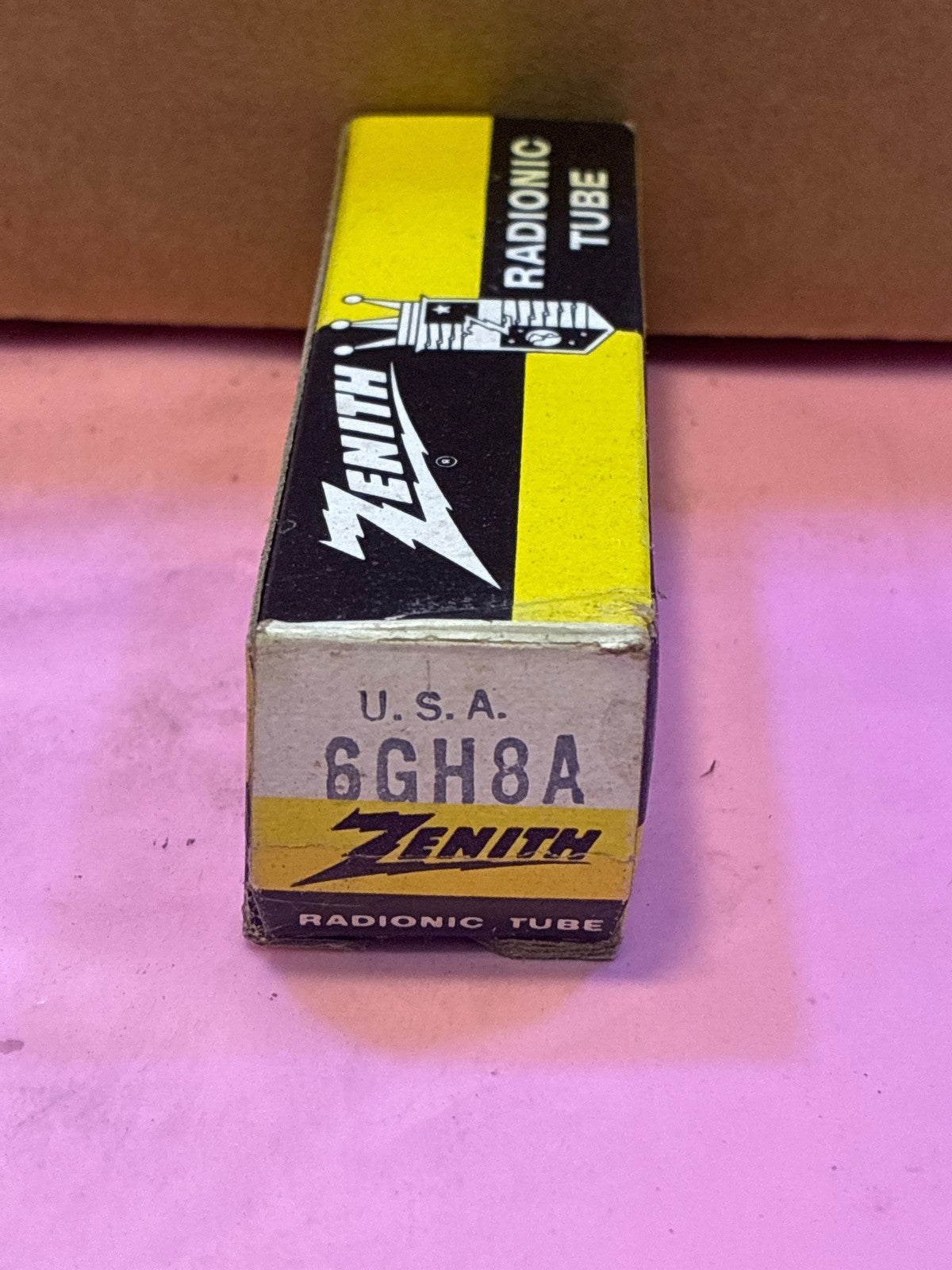 🔥 Zenith 6GH8A Radionic Tube Triode-Pentode Vacuum Tube in Original Box