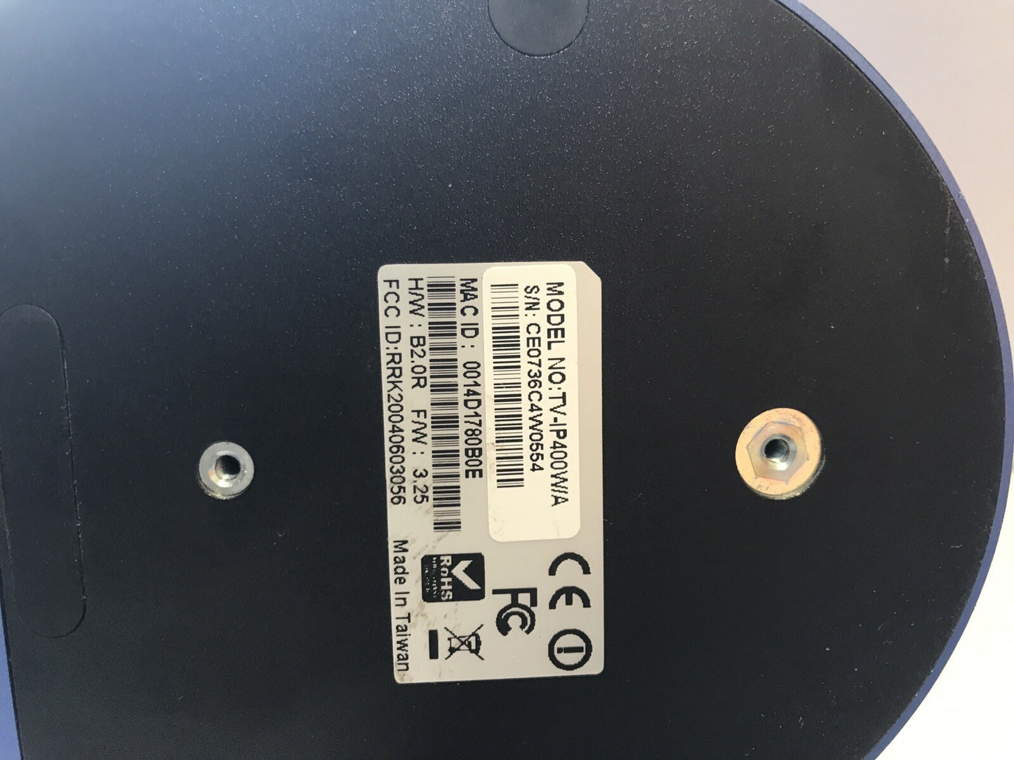 Trendnet Advanced Pan & Tilt Internet Camera Server TV-IP400W