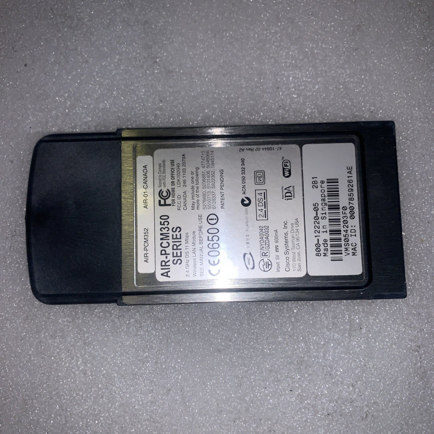 🔥 Cisco Aironet 350 Series Wifi Wireless Card AIR-PCM350