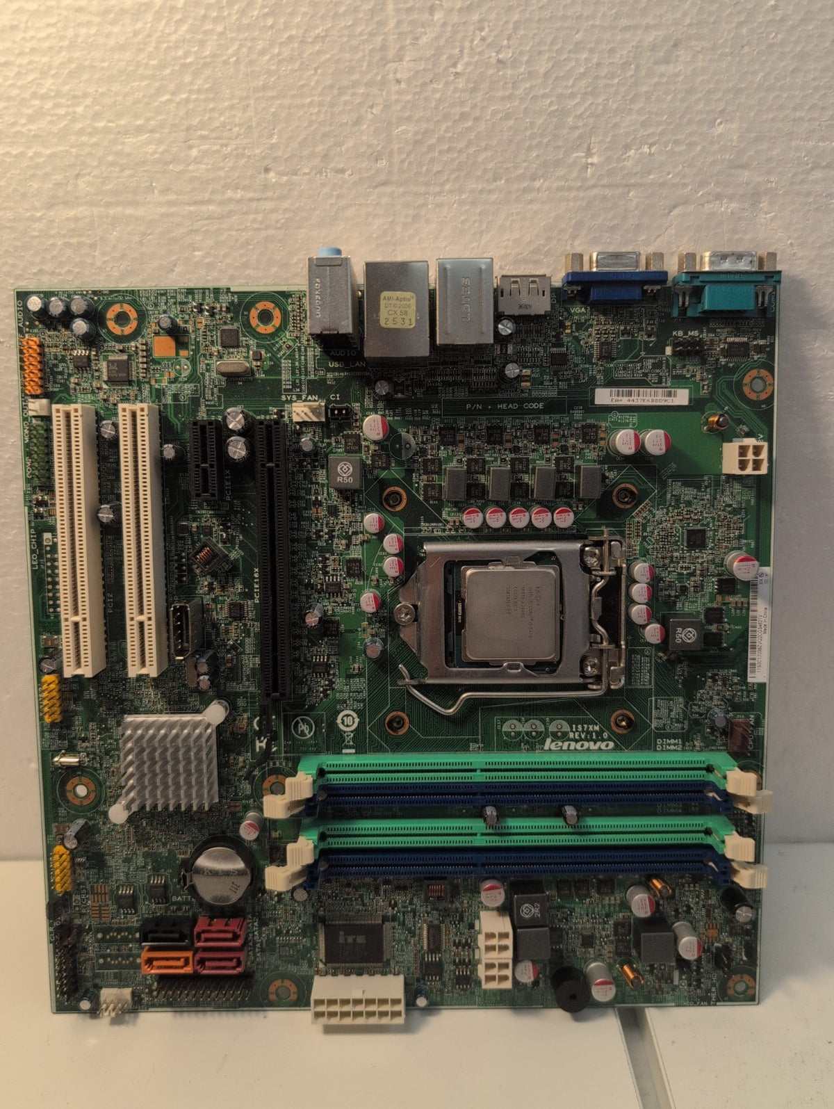 🔥 Lenovo ThinkCentre M92p Motherboard IS7XM LGA1155 Intel Q77 With i5-3470 CPU-