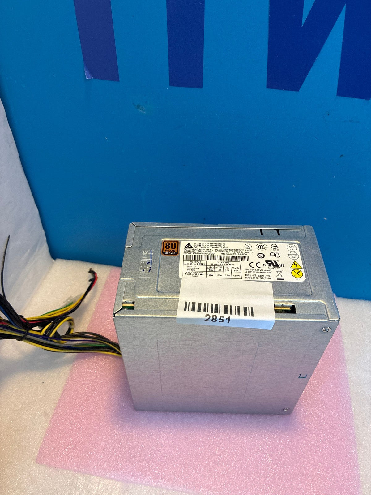 🔥 Delta Electronics DPS-300AB-82A 300W 80 Plus Bronze SFX Power Supply