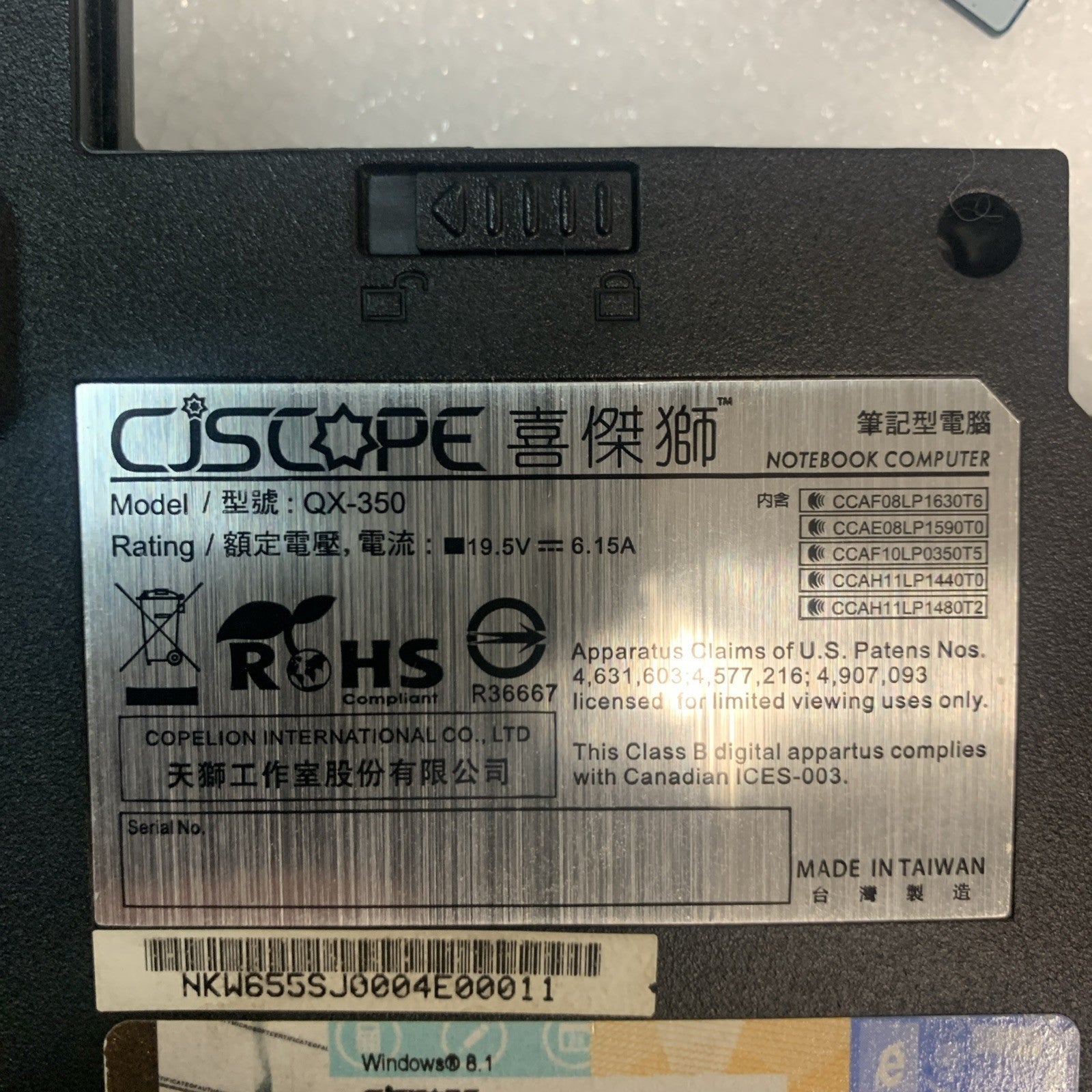 6-77-W650SJ00-D01 For Clevo W65J0 W650SJ Laptop Motherboard