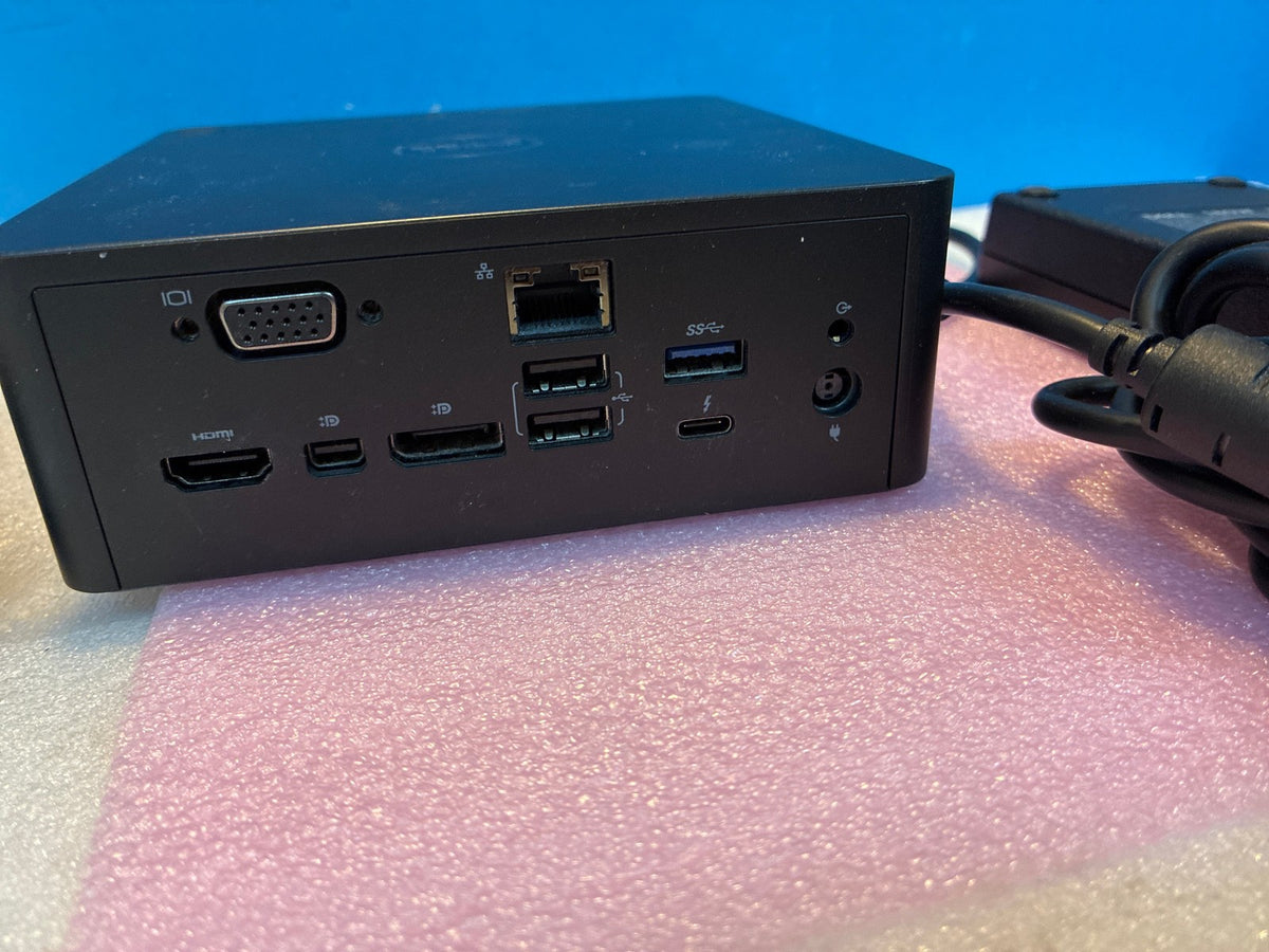 🔥 Dell TB16 Thunderbolt 3 Docking Station K16A001 with 180W AC Adapter Black