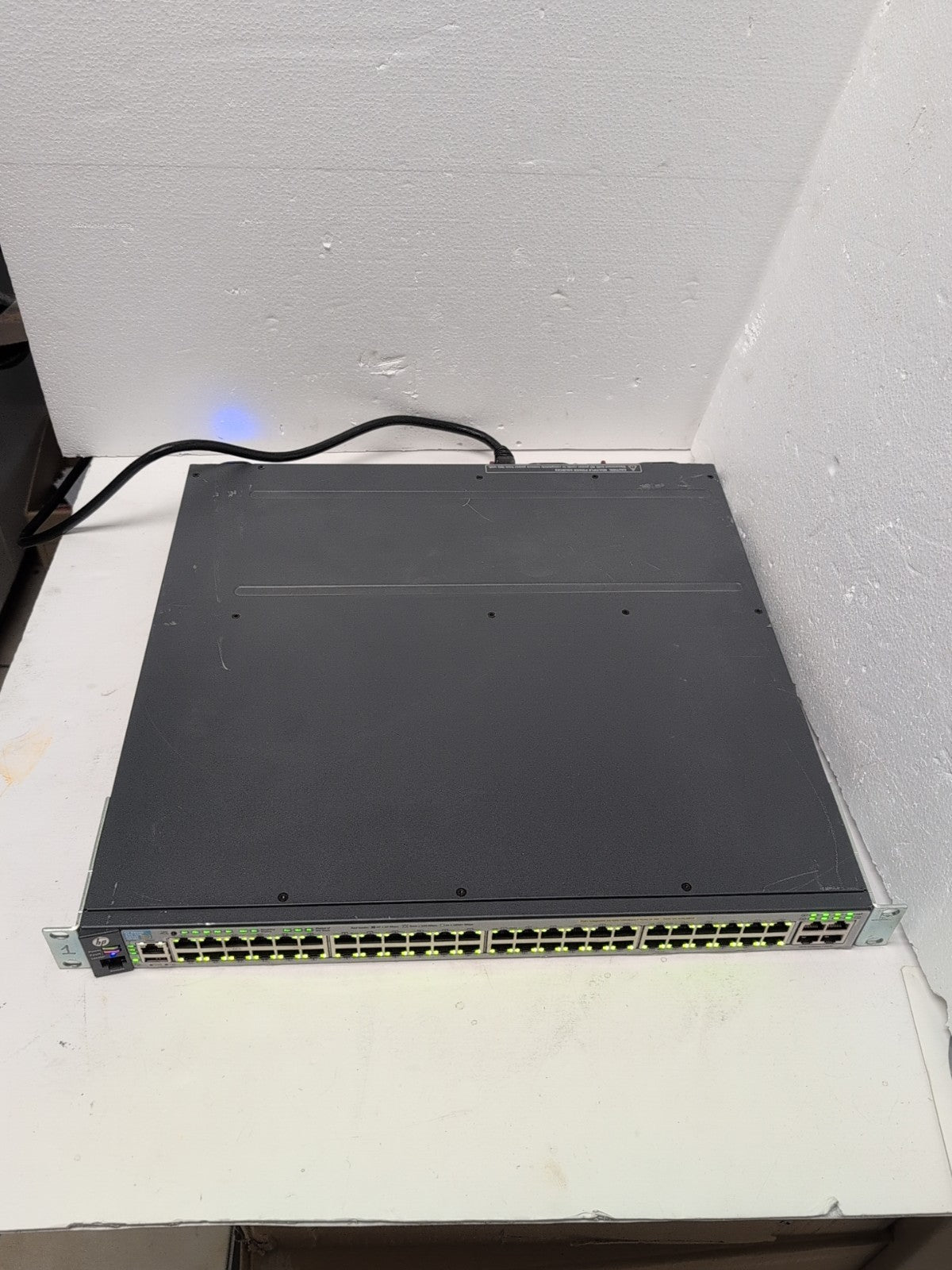 🔥 (AS IS) HP J9588A E3800 48-Port Gigabit 4x 10GBase-T 3800-48G-4XG POE Switch-
