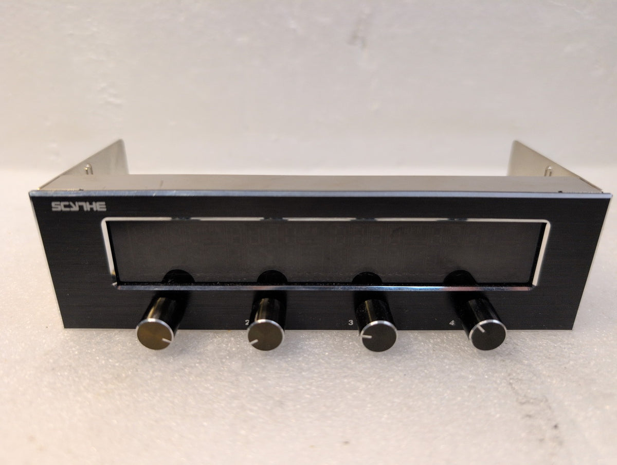 🎸 Scythe Kaze Master VFD5.25 4-Channel Fan Controller w/ VFD Display 5.25 Bay