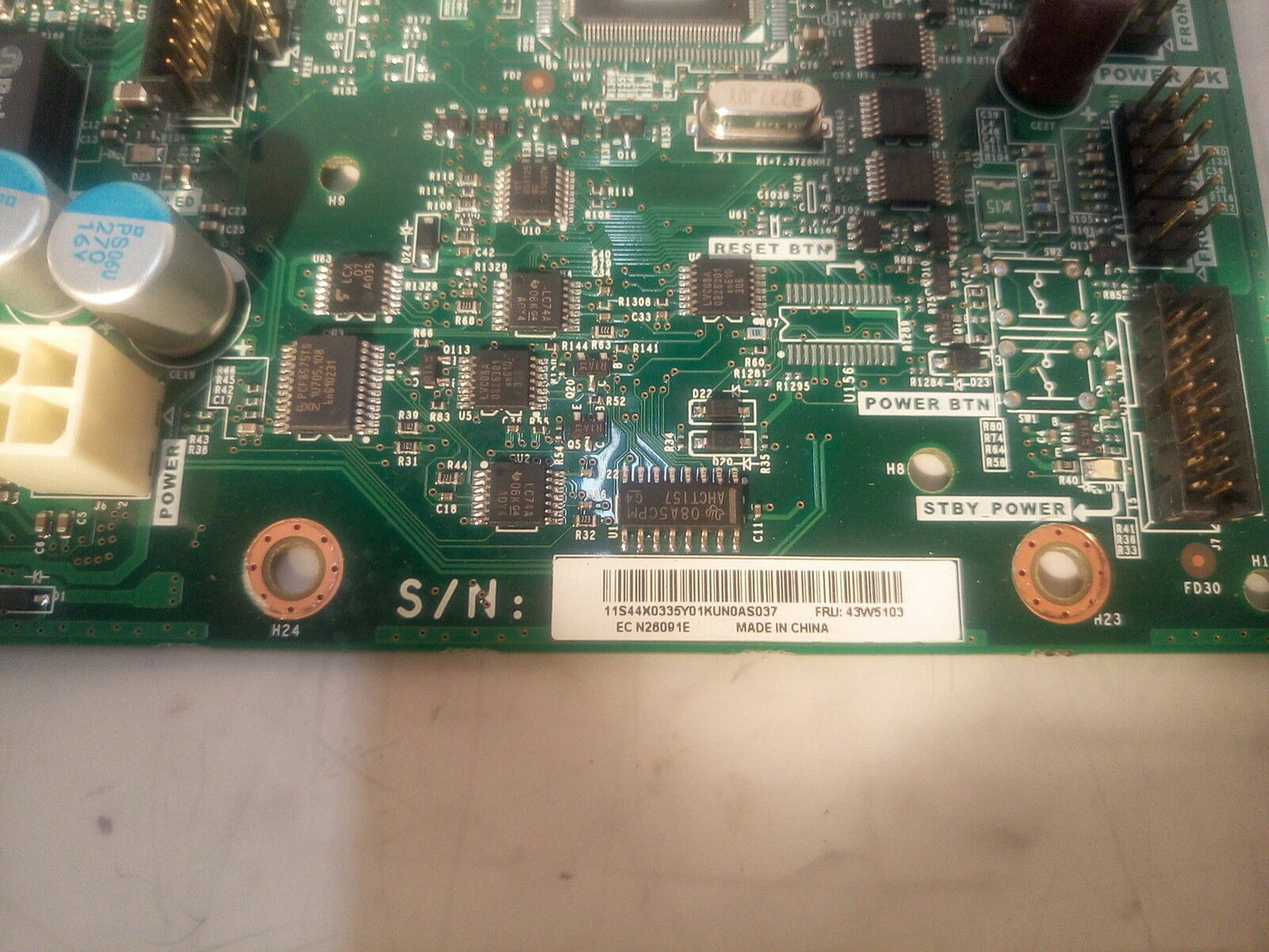 - 1x IBM  X3250 M2 Socket LGA775 Server Motherboard 43W5103 (WITH ONE 43V7415 )