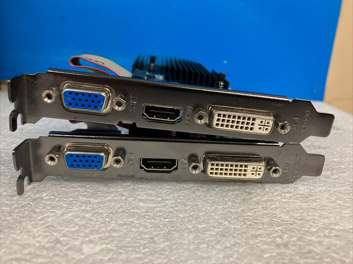 (Lot of 2x) SAPPHIRE 11166 ATI Radeon HD 5450 512MB Video Card 299-BE164-000SA ~