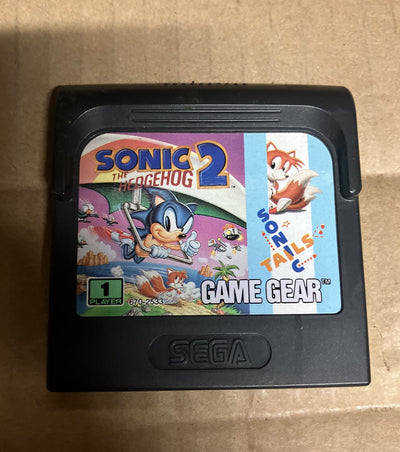 ~ SONIC THE HEDGEHOG 2 Sega Game Gear Cartridge 670-2533