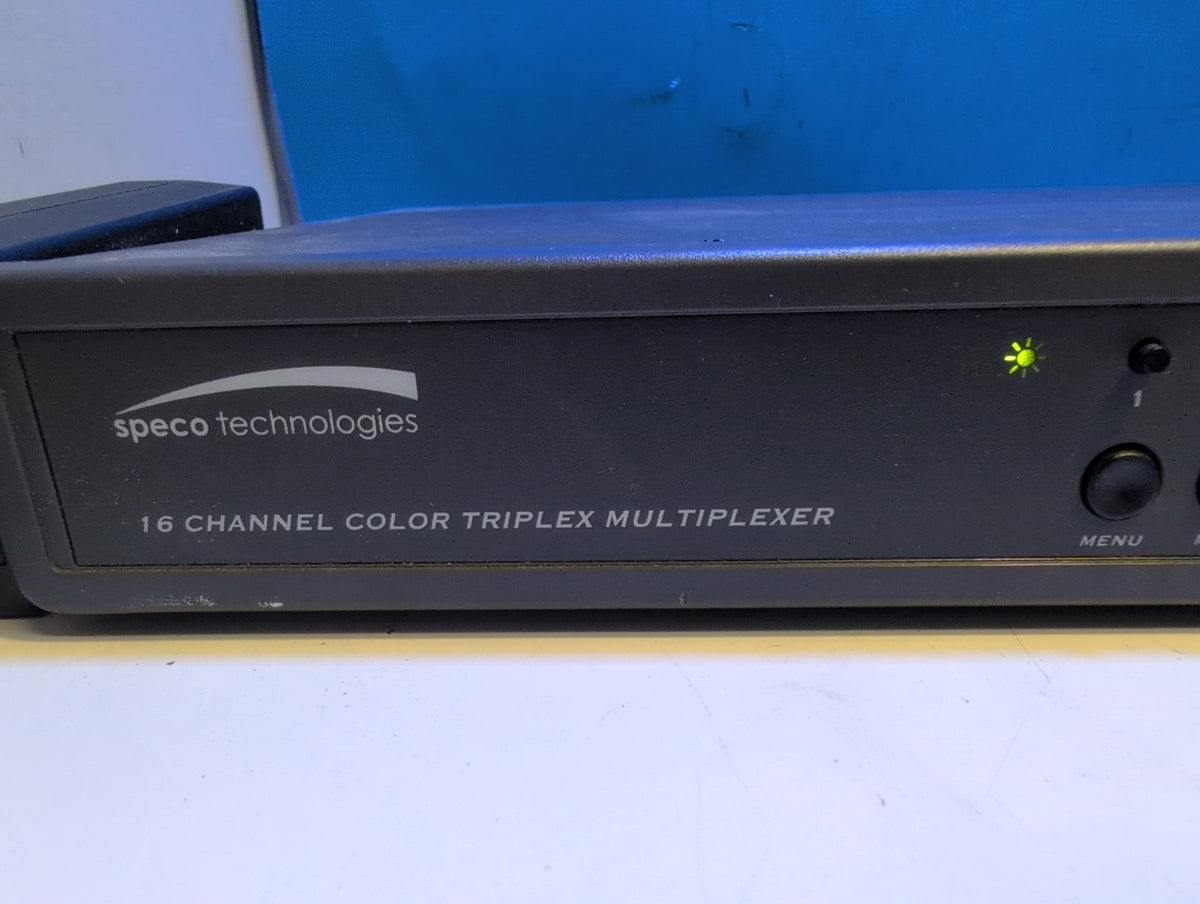 🎸 Speco Technologies RMX-16CD 16-Channel Color Triplex CCTV Multiplexer
