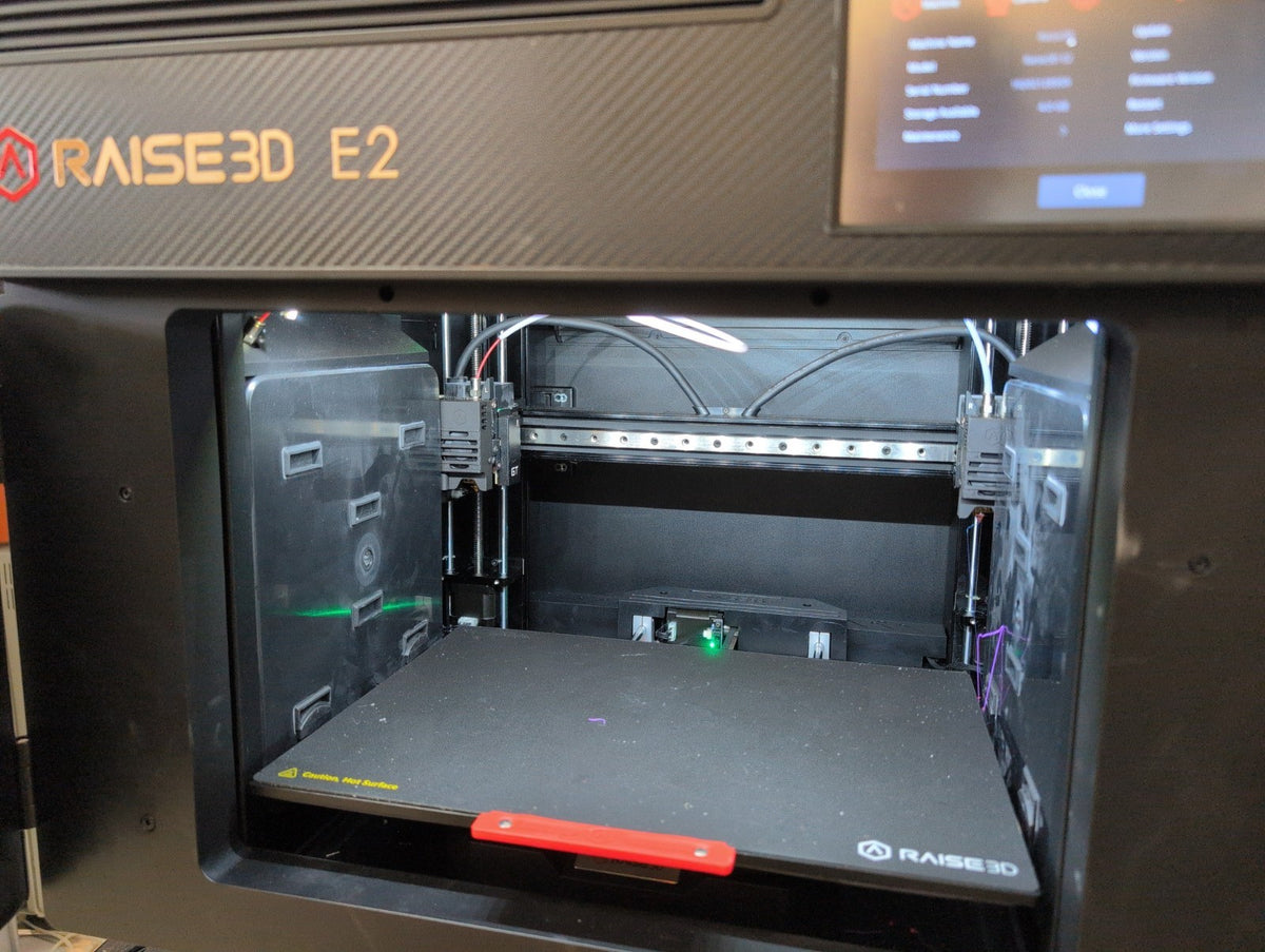 🎸 Raise3D E2  Professional  IDEX 3D Printer  (AS IS , FILAMENT LOAD ISSUE)