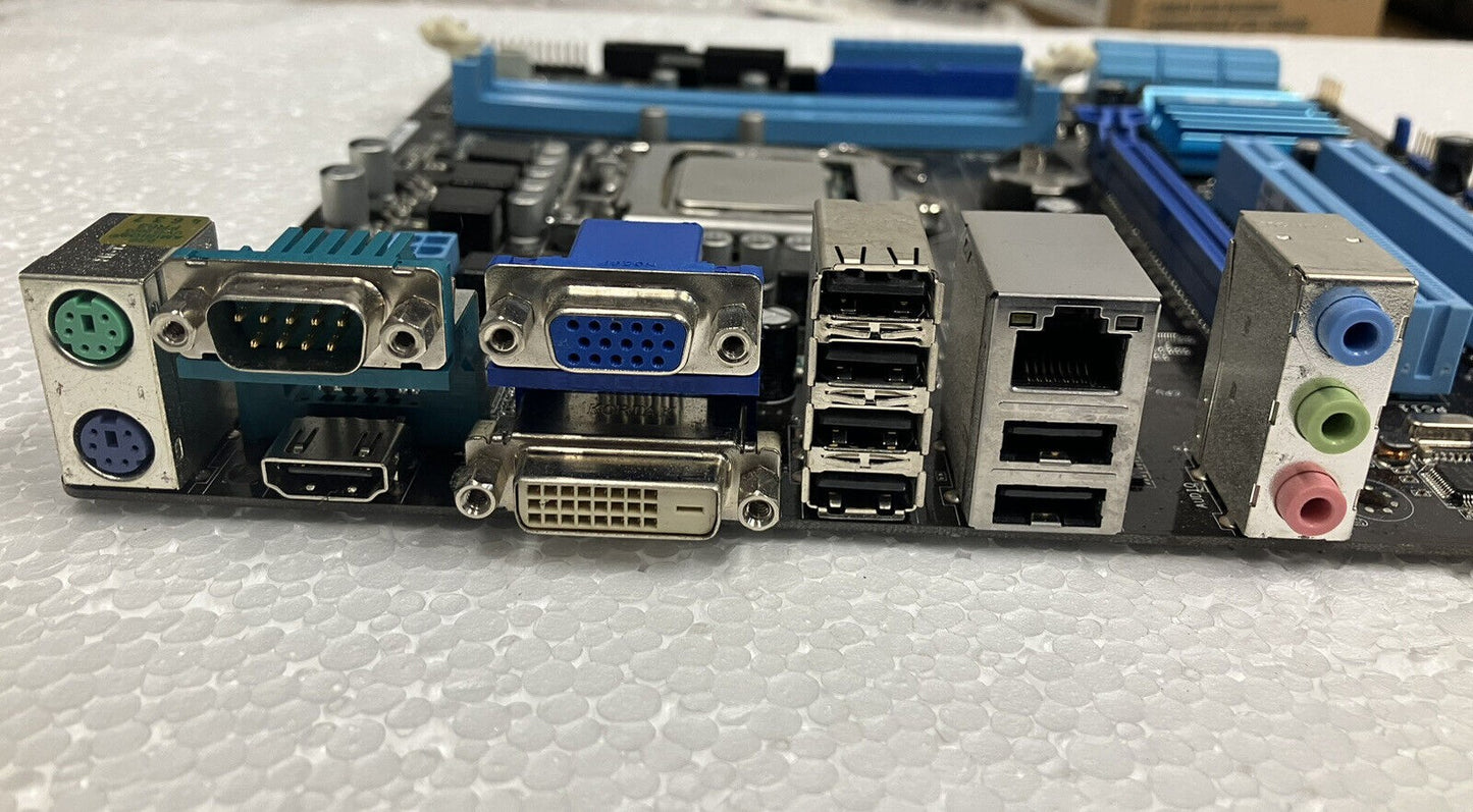 ~ ASUS P7H55-M LE H55 LGA 1156 DDR3 Motherboard W/ Intel i3-530 CPU & IO Shield