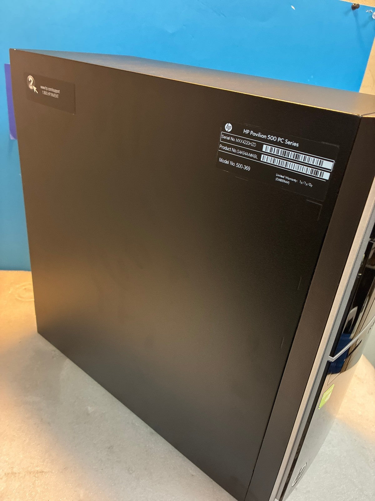 Grade A 🔥 HP Pavilion 500 AMD A10-6700 8GB 1TB NVIDIA GeForce GT 635 2GB Win 10