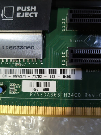 - 3x DELL R805  NW371 PCI-E RISE CARD @@@