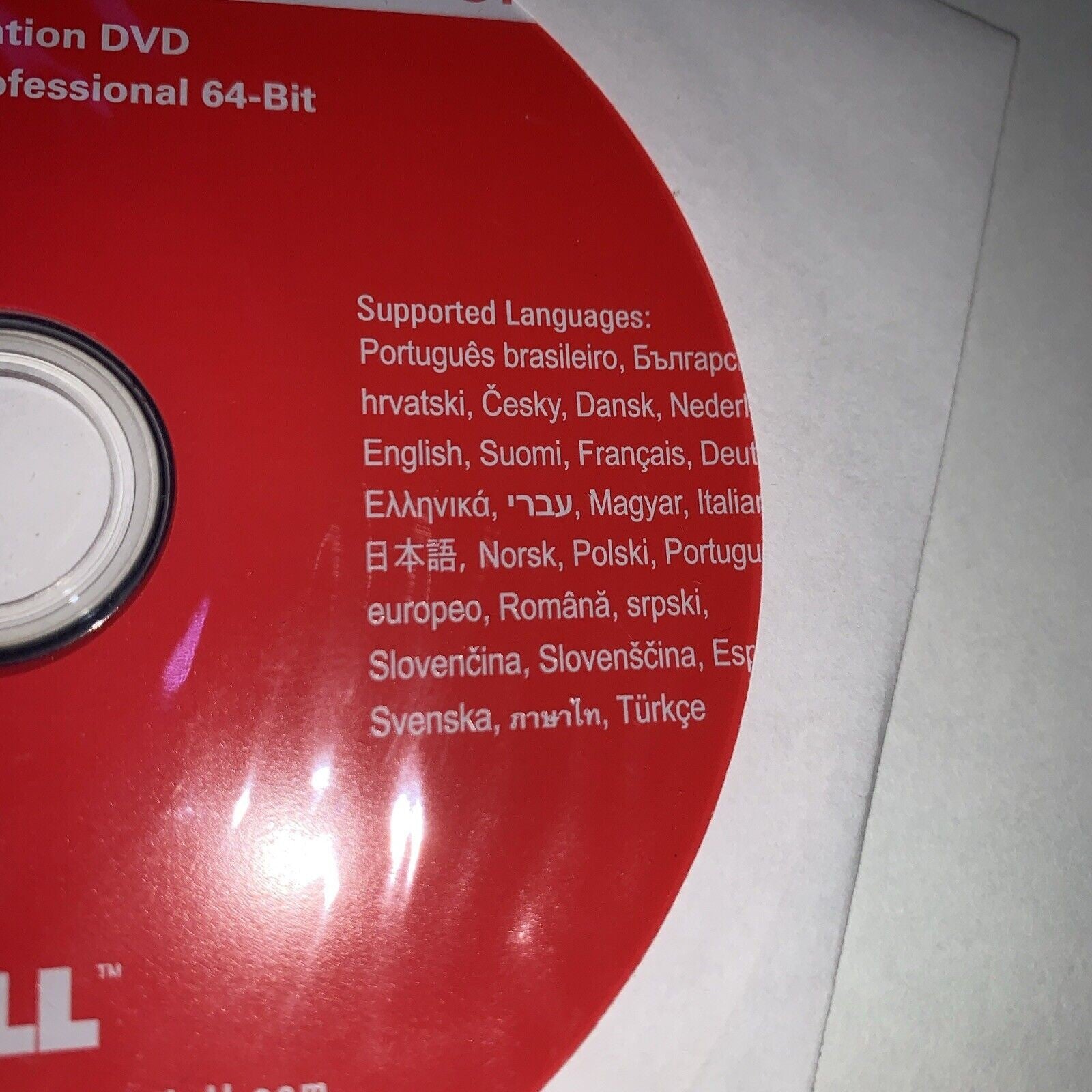 New Dell Windows 7 Professional 64-Bit OS Reinstallation DVDs 0GHFR0 GHFR0