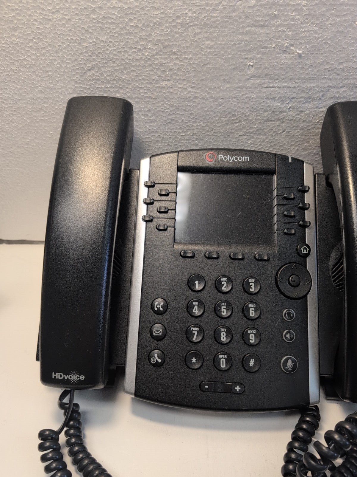 🔥2x Polycom VVX 411 12-Lines Desktop VoIP Phone (2201-48450-001) -