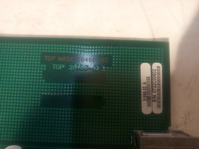 * QLOGIC MAINTENANCE PANEL FOR SANBOX 9000 20466-02 31695-03 31483-08