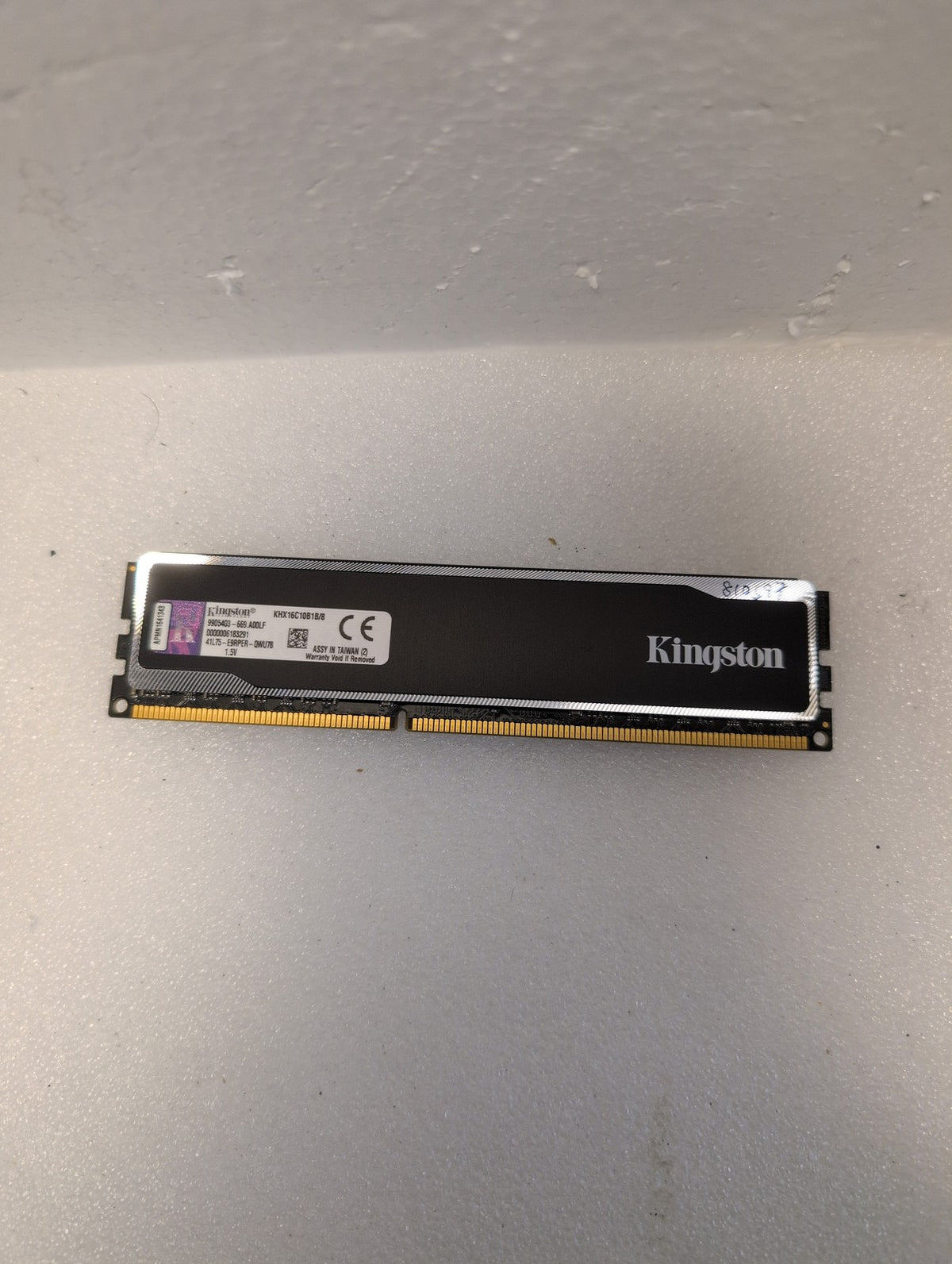 🎸 Kingston HyperX KHX16C10B1B/8 8GB DDR3 1600MHz PC3-12800 Desktop RAM Module