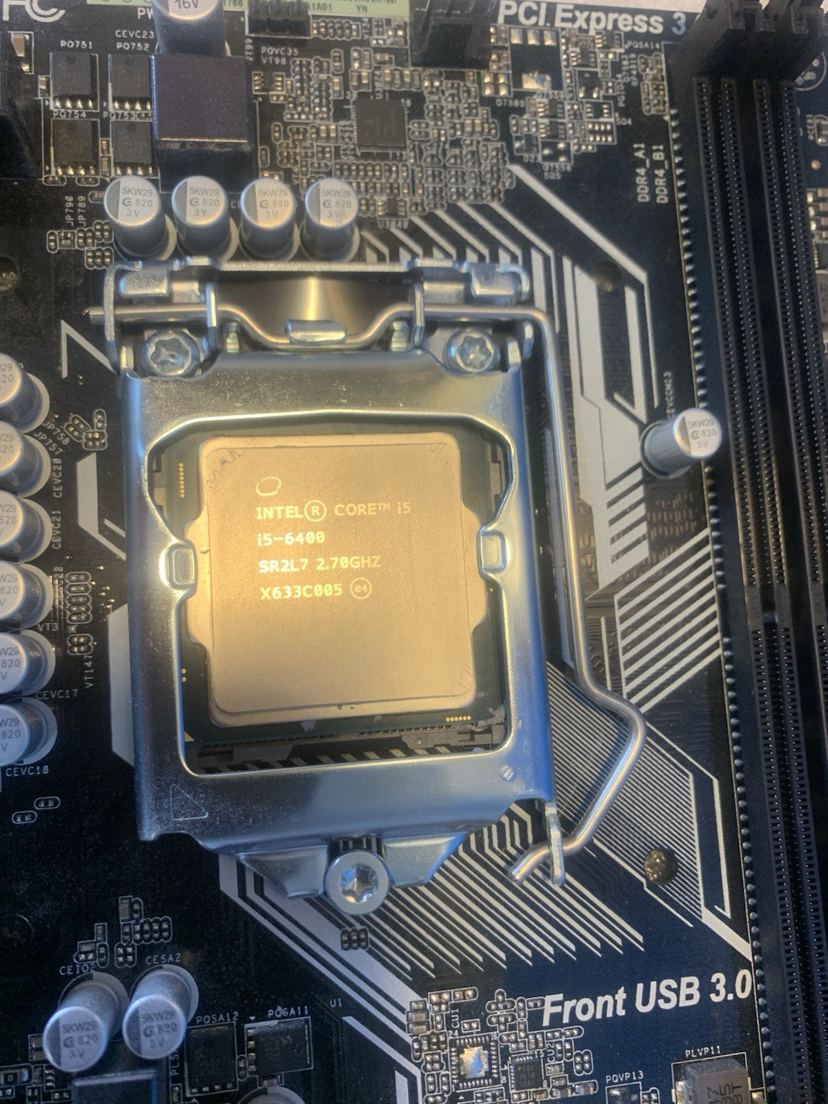 🔥 Intel i5-6400 + ASRock H110M-DS/Hyper LGA1151 Motherboard Combo DDR4 Tested