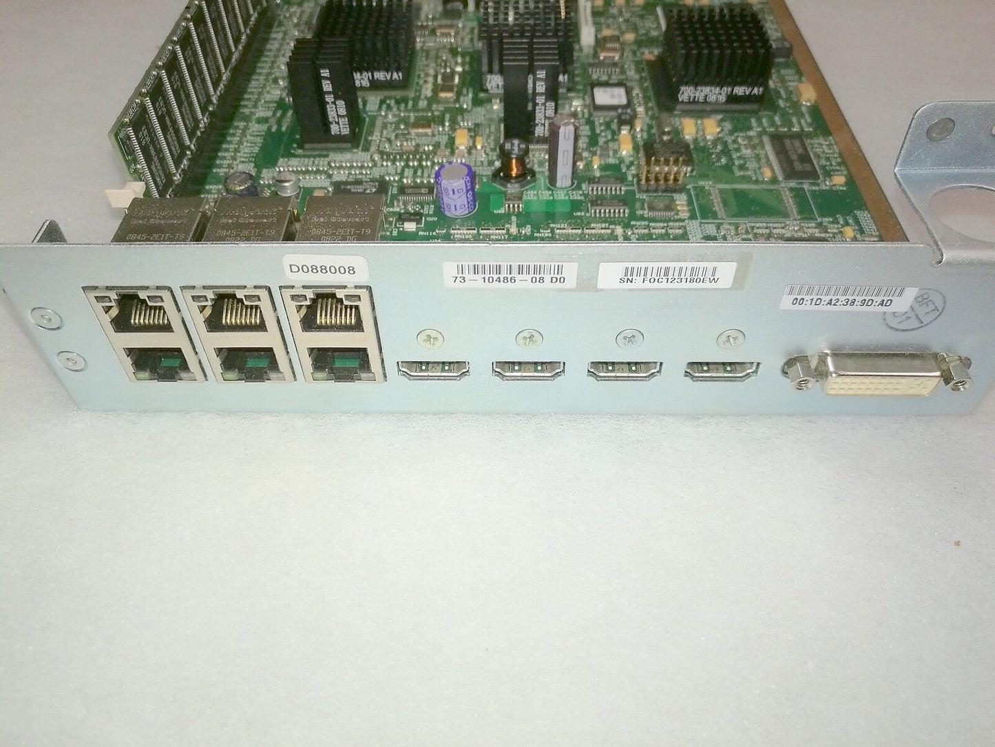 +Cisco Telepresence Secondary CTS-CODEC-SEC MAINBOARD 800-28311-01 73-10486-08