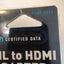🎸 New Certified Data MHL 2.0 Micro USB to HDMI Adapter GUT-1011 for TV Sealed