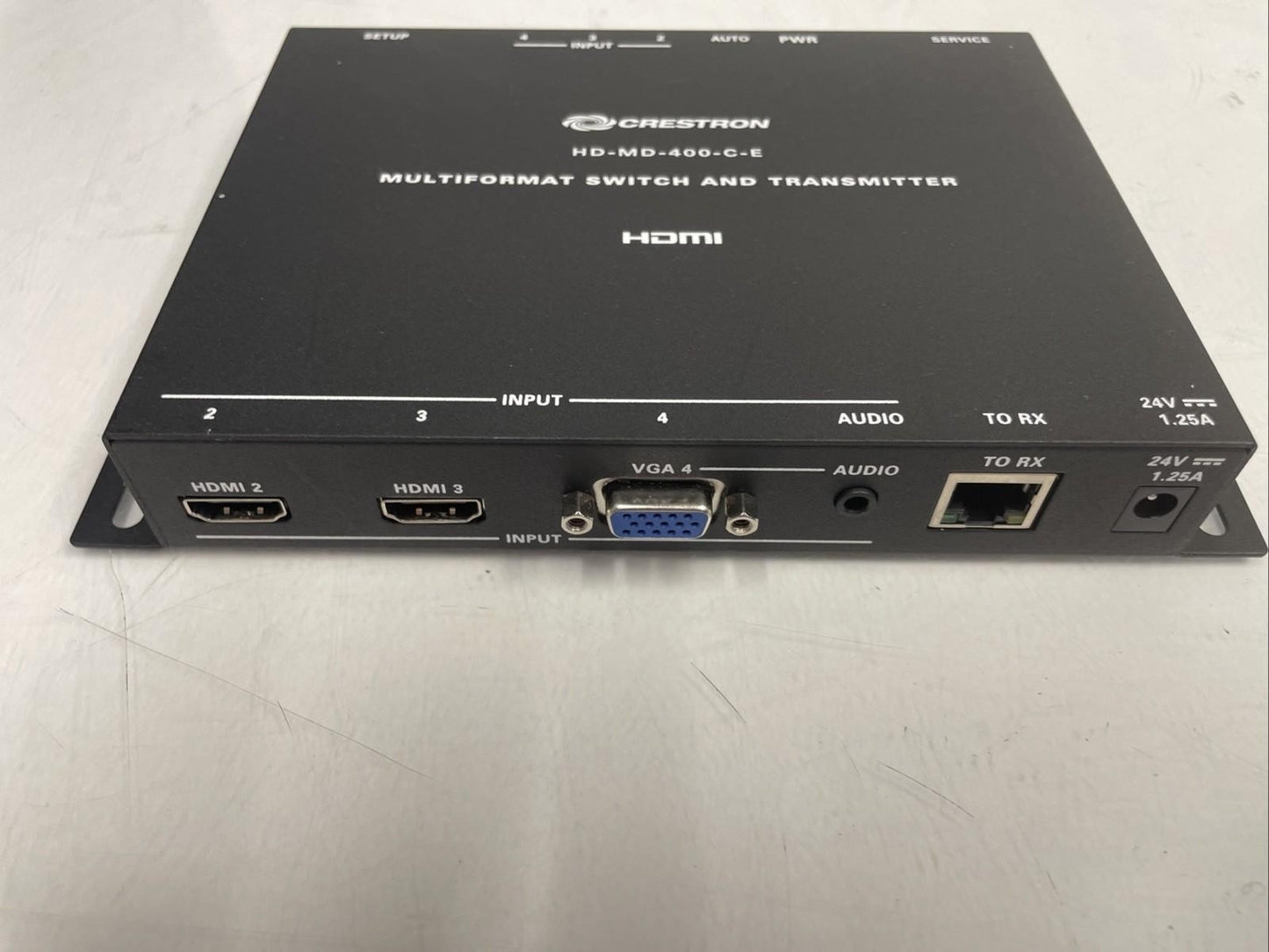 Crestron hd-md-400-c-e Multiformat Switch, Receiver and Transmitter no adapter