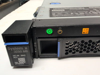 🔥 Lenovo System x 3250 M6 SFF 1U Server E3-1230 V5 3.0GHz/16GB/2x CADDY/NO HDD-