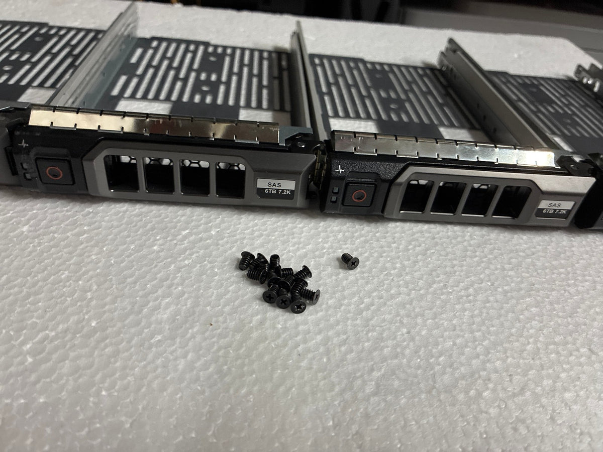 🔥 Dell 0KG1CH 3.5" SAS Hard Drive Caddy Tray for PowerEdge – Lot of 4