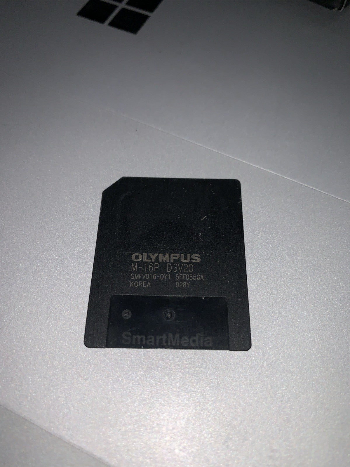Olympus SmartMedia 16MB M-16P D3V20 3.3V Flash Memory Card