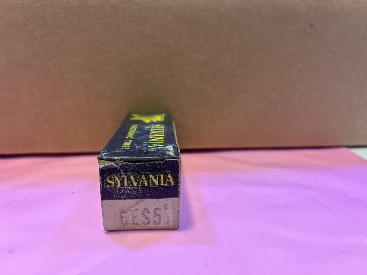 🔥 Sylvania 6ES5 Vacuum Tube in Original Box - Vintage NOS Electron Tube