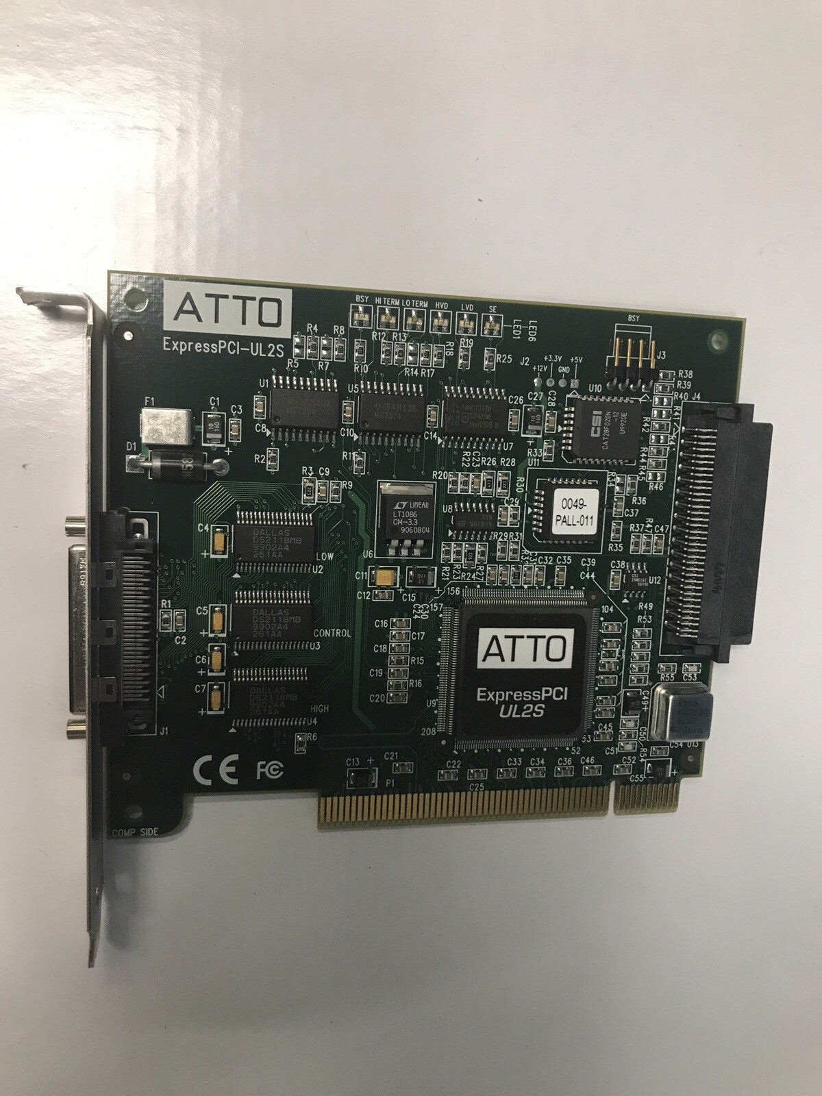 AVID TECHNOLOGY 0030-03033-01 UL2S EXPRESS PCI SCSI CARD