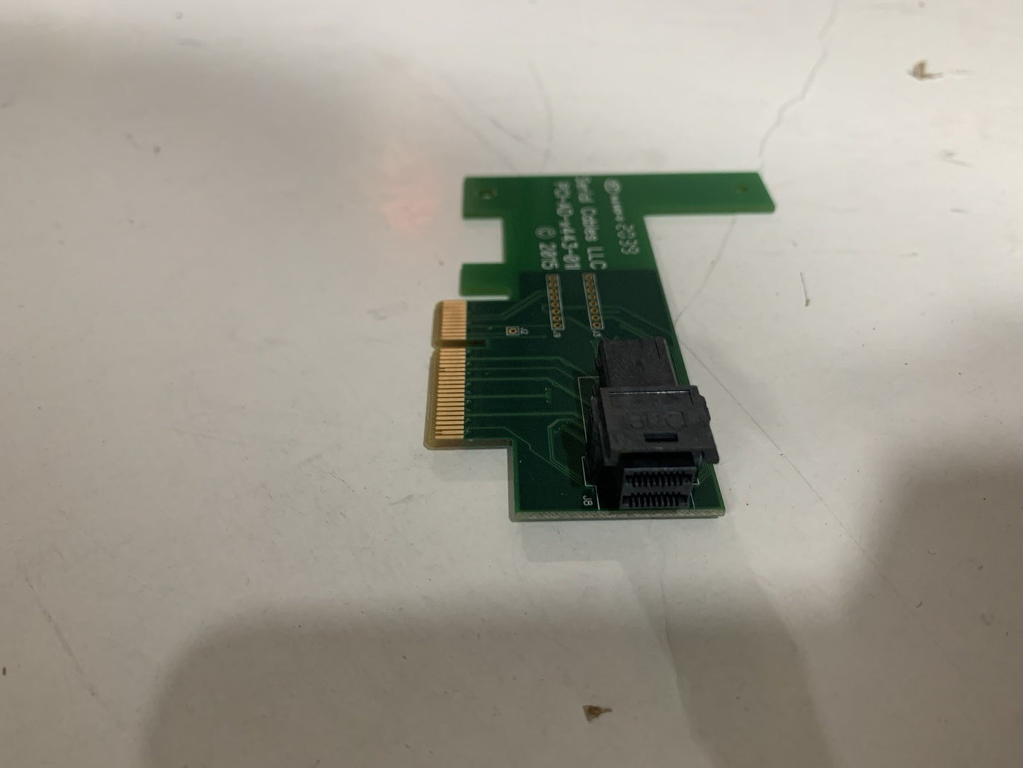 🔥 OSS PCIe x4 Edge Adapter to Mini SAS HD (SFF-8643) Expansion Board