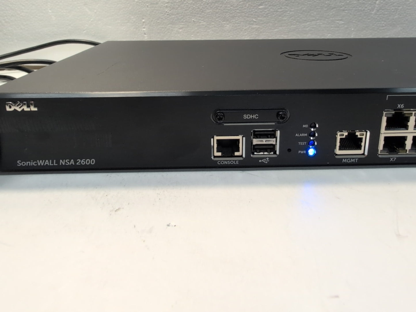 🔥 SonicWALL NSA 2600 1RK29 8-Port Gigabit Network Security Firewall Appliance -