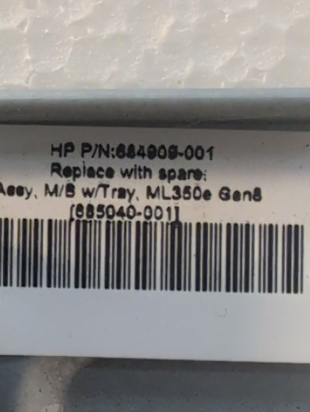 HP ProLiant ML350e Gen8 Server System Board 641805-001 684908-001 Dual LGA2011 -