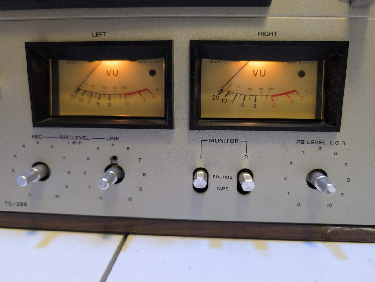 🎸 Sony TC-399 Reel-to-Reel Tape Recorder - For Parts/Repair