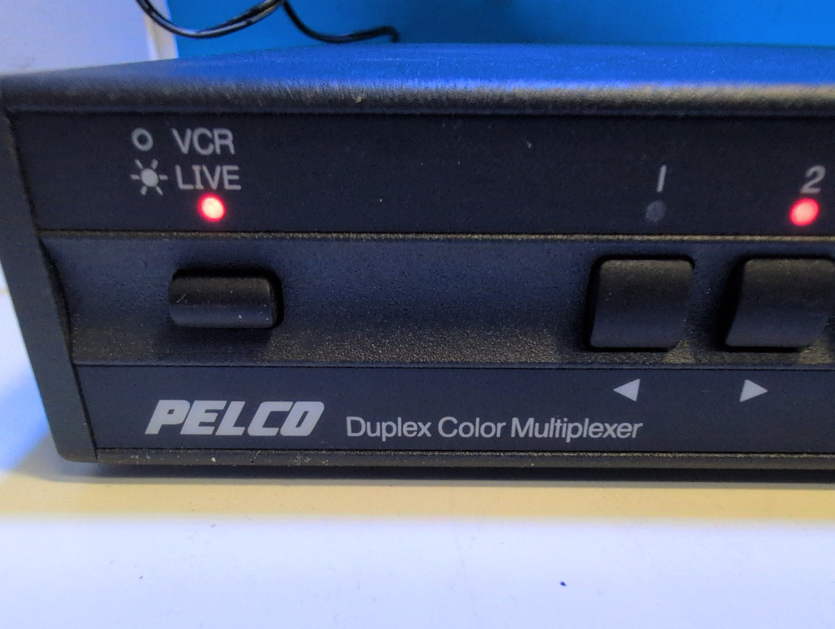 🎸 Pelco MX4004CD Duplex Color Multiplexer 4-Channel CCTV Security GENEX