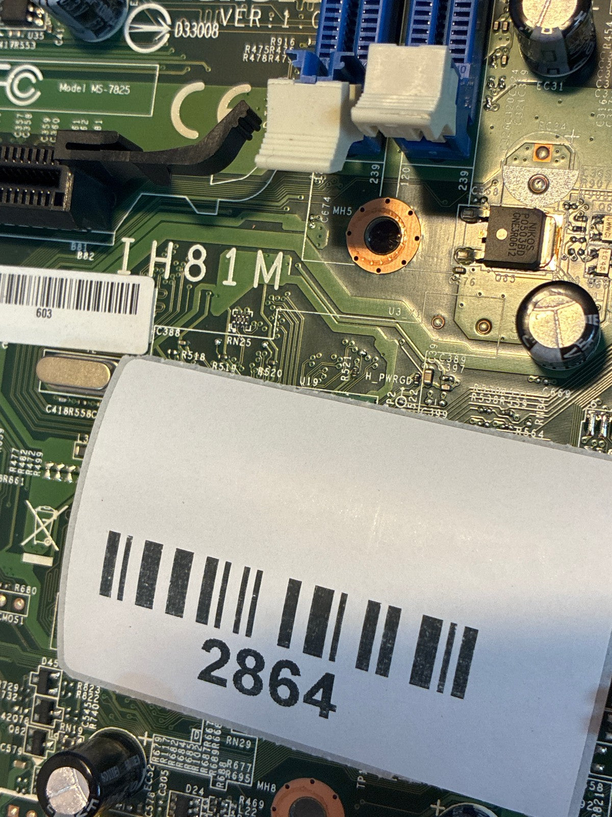 🔥 Lenovo IH81M MS-7825 Motherboard with Intel Core i3-4150 3.50GHz LGA1150