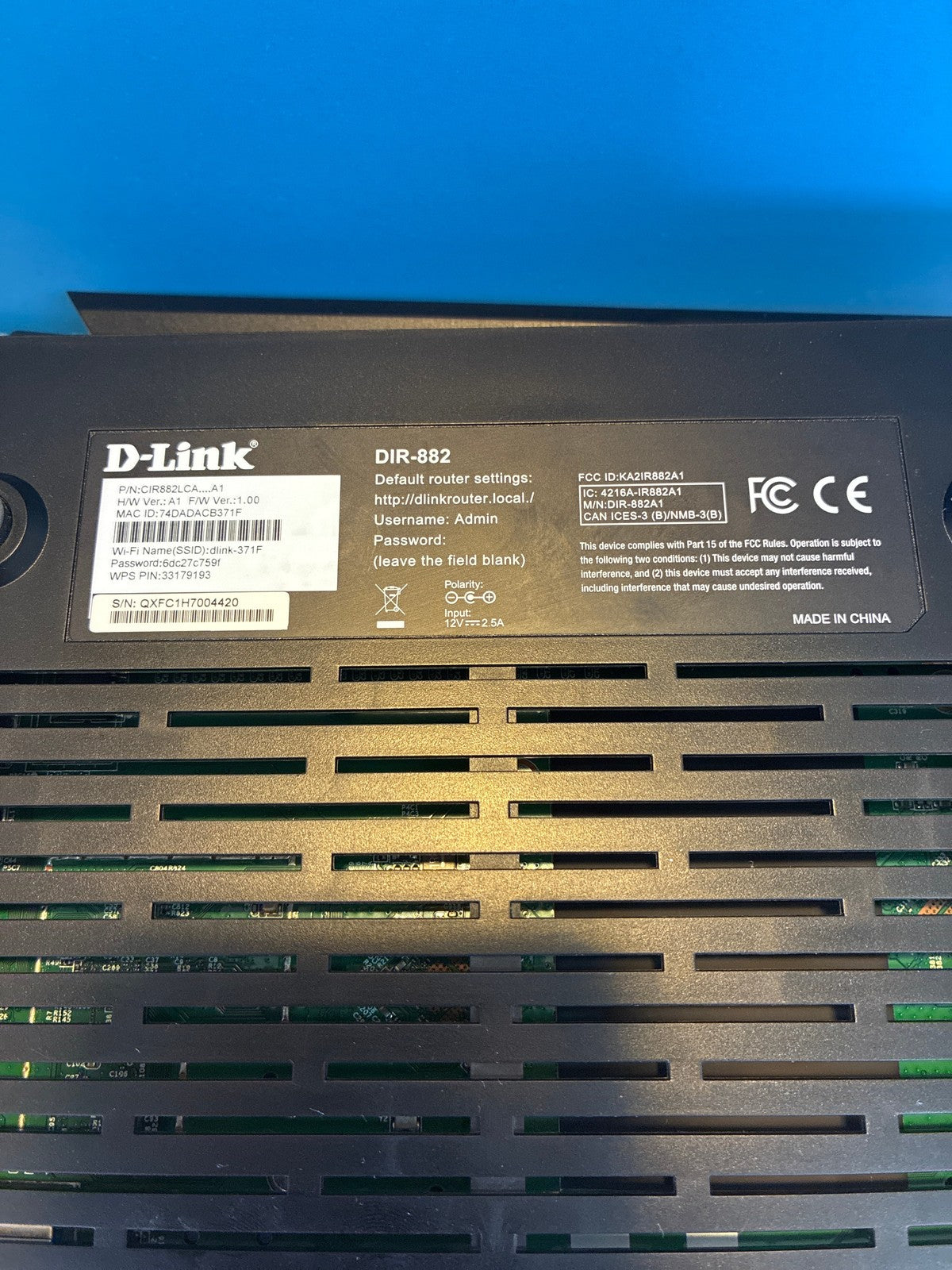 🔥 D-Link DIR-882 AC2600 MU-MIMO Dual-Band Gigabit Wi-Fi Router Black DIR-882A1