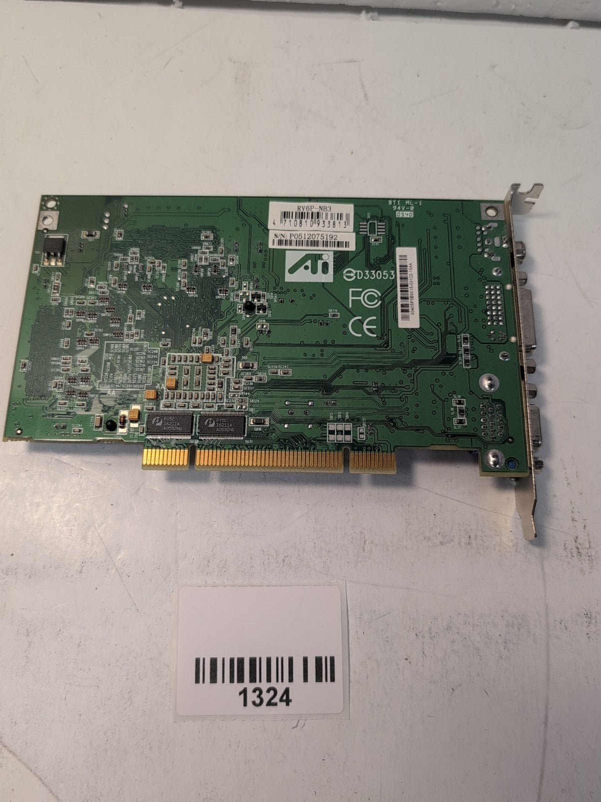 🔥 ATI RV6P-NB3 VGA DVI S-VIDEO GRAPHICS CARD -