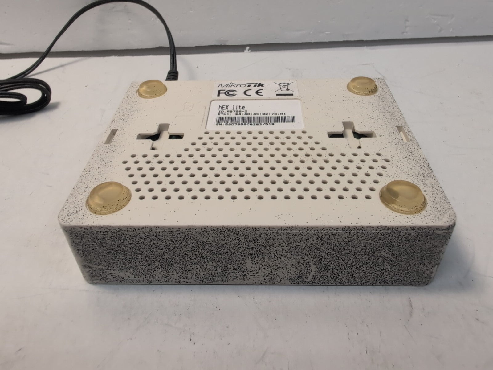 🔥 Mikrotik RB750r2 hEX  lite 5-ports 10/100 Soho Router -